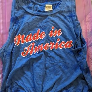 VS PINK crop top size M